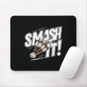Badminton Shuttle Smash  マウスパッド (マウス)