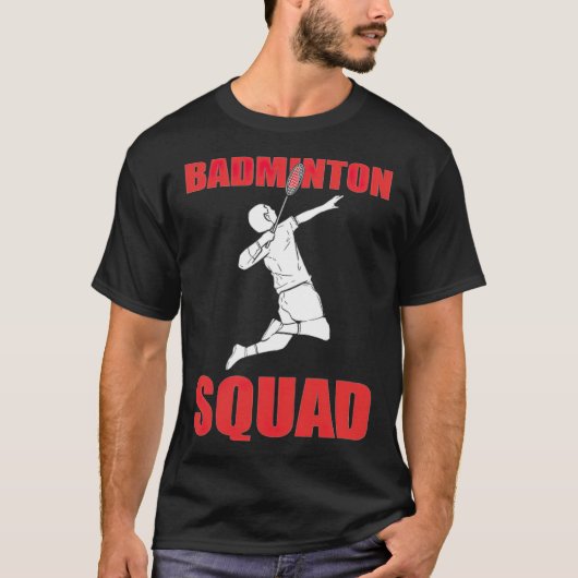Badminton Squad Badminton alpaca - Tシャツ (正面)