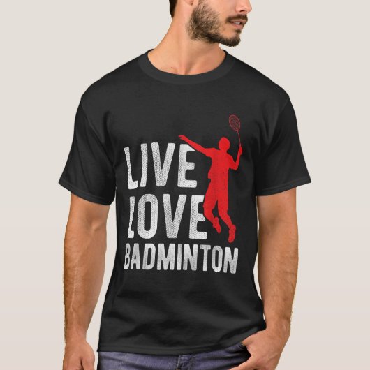 Badminton  tシャツ (正面)
