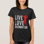 Badminton  tシャツ (正面)