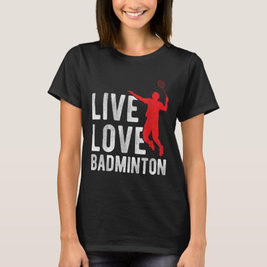 Badminton  tシャツ (正面)
