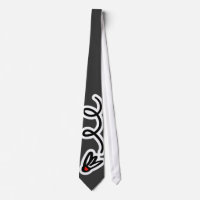 Badminton tie gift for players and enthusiasts