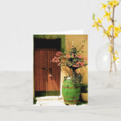 BadolatoのブーゲンビリアのブランクNotecard カード (黄色い花)