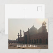 Badshahi Mosque Lahore Pakistan Postcard ポストカード (正面/裏面)