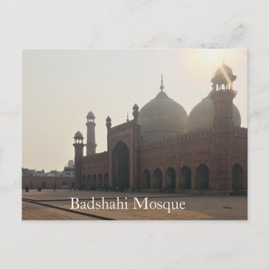 Badshahi Mosque Lahore Pakistan Postcard ポストカード (正面)