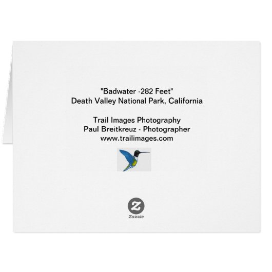 "Badwater -282足" (裏面横)