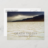 Badwater Basin Dearh Vatley NP, California. ポストカード (正面/裏面)