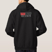 BADWOLFの記録公式の商品のフード付きスウェットシャツ パーカ (裏面)