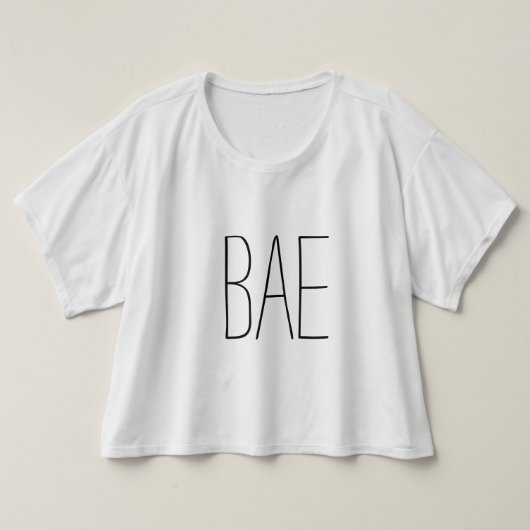 BAEの穀物の上 Tシャツ (デザイン正面)