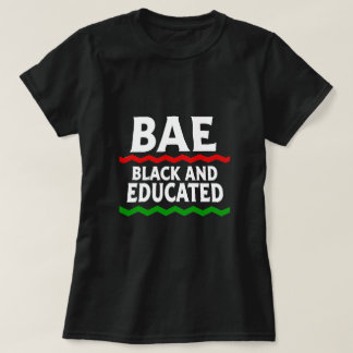 BAEの黒く、教育があるTシャツ Tシャツ