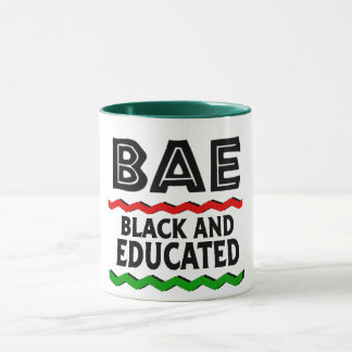 BAEブラックと教育を受けたマグカップ マグカップ