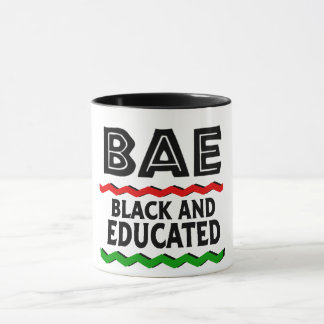 BAEブラックと教育を受けたマグカップ マグカップ