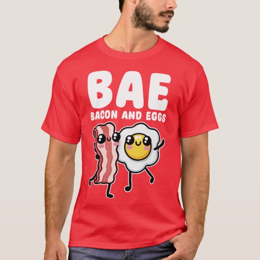 BAEベーコン&エッグ Tシャツ (正面)