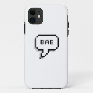 "Bae"のスピーチの泡場合 iPhone 11 ケース