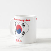 Bae コーヒーマグカップ (正面左)