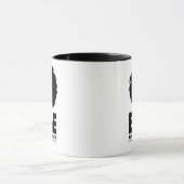 BAE：黒人で教育を受けたアフリカ人女性 マグカップ (中央)