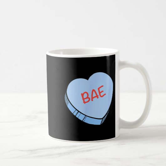 “bae” Conversation Hearts Valentine’s Day  コーヒーマグカップ (右)