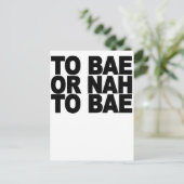 BAE.PNGにBAEまたはNAHに ポストカード (スタンド正面)