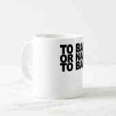 BAE.pngへのBAEにまたはNAH コーヒーマグカップ (正面左)