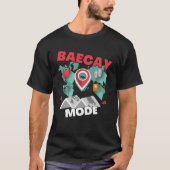 Baecay Mode Designs For Couples Bae King Bae Catio Tシャツ (正面)