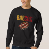 Baecon Bacon   Bacon Bae  Pun スウェットシャツ (正面)