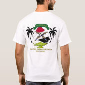 Baelのイラクの配置のTシャツ Tシャツ (裏面)