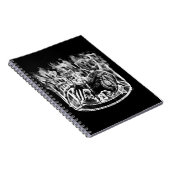 Baelフォトノートブック(80ページB&W) ノートブック (右側)