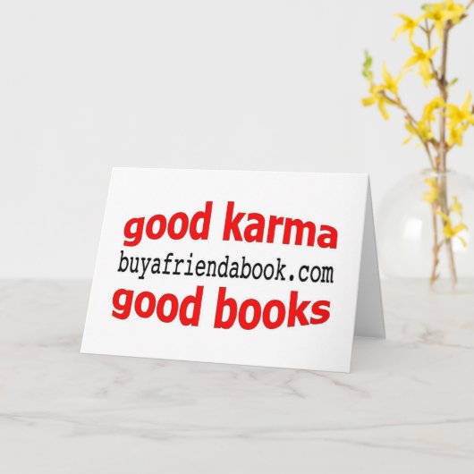 BAFABカード カード (黄色い花)