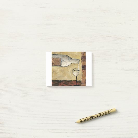 BAG03白いWine.tif ポストイット (デスク上)