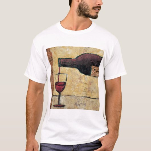 BAG04赤いWine.tif Tシャツ (正面)