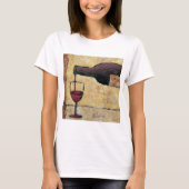 BAG04赤いWine.tif Tシャツ (正面)