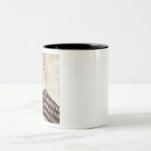 BAG05赤いVase.tif ツートーンマグカップ (中央)