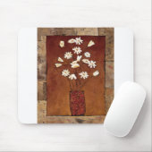 BAG12白いFlowers.tif マウスパッド (マウス)