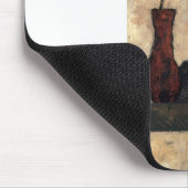 BAG33-V2蘭のパネル2.tif マウスパッド (コーナー)