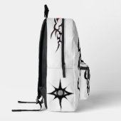 BAG  プリントバックパック (左)