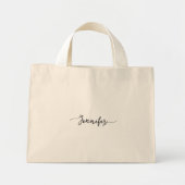 Bag - Bags Bridesmaid - Bridesmaids Personalized  ミニトートバッグ (正面)