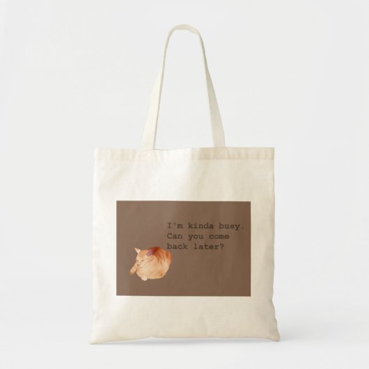 Bag - Cat funny Quote トートバッグ (正面)
