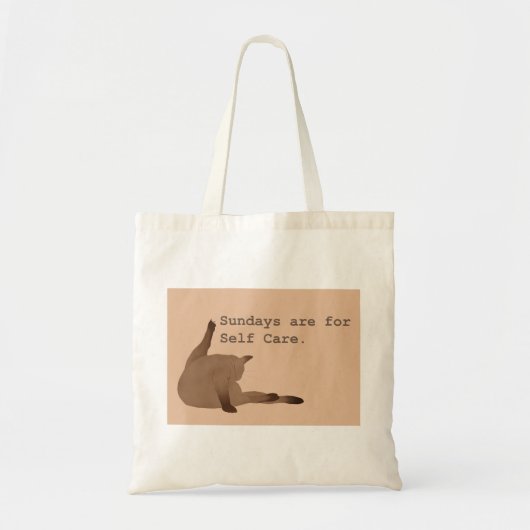 Bag - Cat funny Quote トートバッグ (正面)
