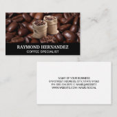 Bag of Coffee Beans 名刺 (正面/裏面)