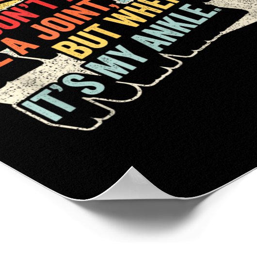 Bag Some Rays I Don't Always Roll A Joint, But Whe ポスター (角)