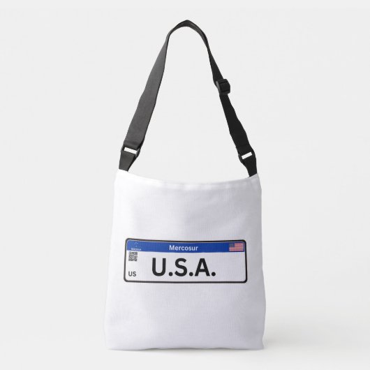 Bag USA Mercosur クロスボディバッグ (正面)