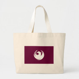 Bag with Flag of Phoenix City, Arizona ラージトートバッグ
