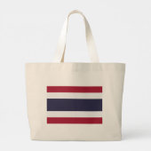 Bag with Flag of Thailand ラージトートバッグ (裏面)