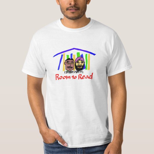 Baga & Vati T-shirt (Room to Read) Tシャツ (正面)