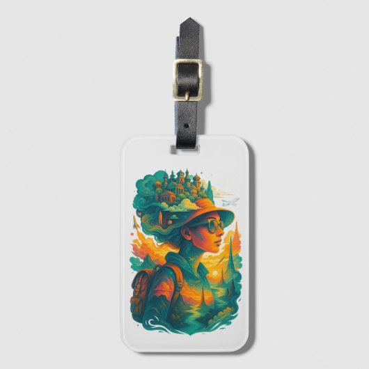 Bagage Label ラゲッジタグ (正面縦)