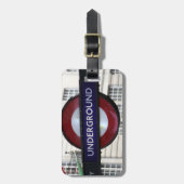 Bagage Label Underground ラゲッジタグ (正面縦)