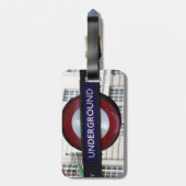 Bagage Label Underground ラゲッジタグ (裏面縦)