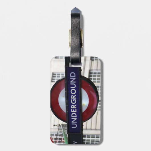 Bagage Label Underground ラゲッジタグ (裏面縦)