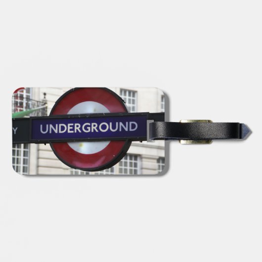 Bagage Label Underground ラゲッジタグ (裏面横)