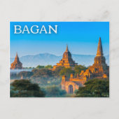 Bagan, Myanmar (Burma) Postcard ポストカード (正面)